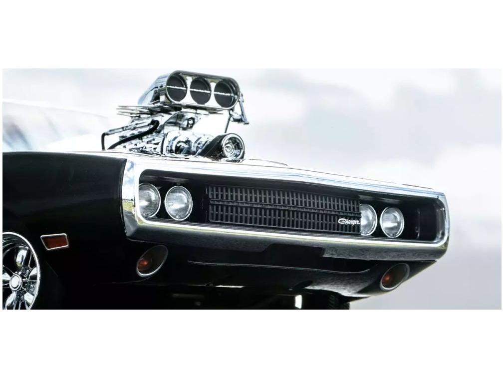 Dodge Charger R/T 1970 Fast and Furious Black 1:18 Scale Kyosho Diecast Model Car-Kyosho-Diecast Model Centre