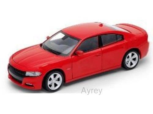 Dodge Charger RT Red 1:24 Scale Welly Diecast Model-Welly-Diecast Model Centre