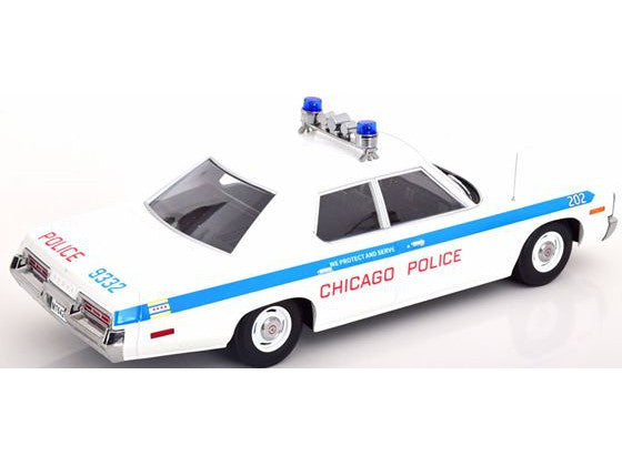 Dodge Monaco 1974 Chicago Police - 1:18 Scale Diecast Model Car-KK Scale-Diecast Model Centre