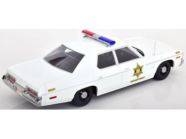 Dodge Monaco 1974 Hazzard County Police - 1:18 Scale Diecast Model Car-KK Scale-Diecast Model Centre