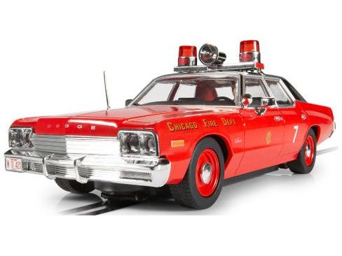Dodge Monaco - Chicago Fire Department in Clear Box 1:32 Scale Scalextric-Scalextric-Diecast Model Centre