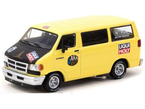 Dodge Van Yellow 1:64 Scale Tarmac Works Diecast Model-Tarmac Works-Diecast Model Centre