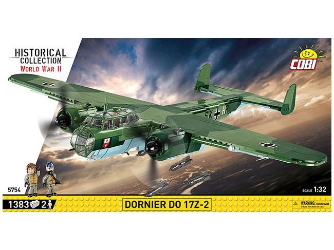 Dornier DO 17 WWII (1360 pcs) Cobi Brick Build Kit-Cobi-Diecast Model Centre