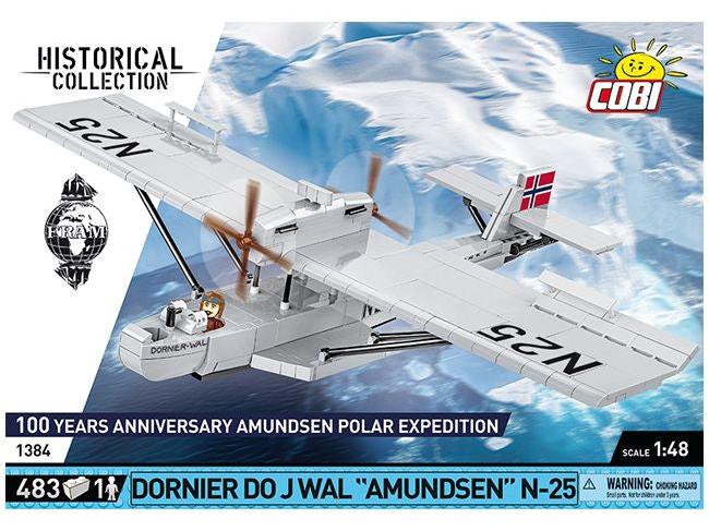Dornier FO JA WAL 'Amundsen' N-25 478K (1384 pcs) Cobi Brick Build Kit-Cobi-Diecast Model Centre
