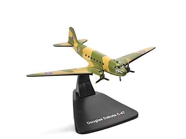 Douglas Dakota C-47 Bombers of WWII 1:144 Scale Unbranded Diecast Model-Unbranded-Diecast Model Centre