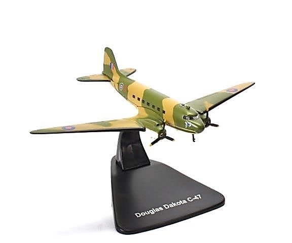Douglas Dakota C-47 Bombers of WWII 1:144 Scale Unbranded Diecast Model-Unbranded-Diecast Model Centre