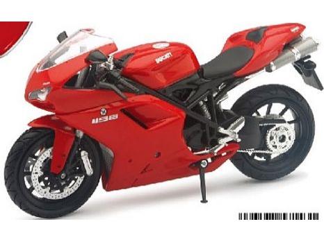 Ducati 1198 Red 1:12 Scale NewRay Diecast Model Motorcycle-NewRay-Diecast Model Centre