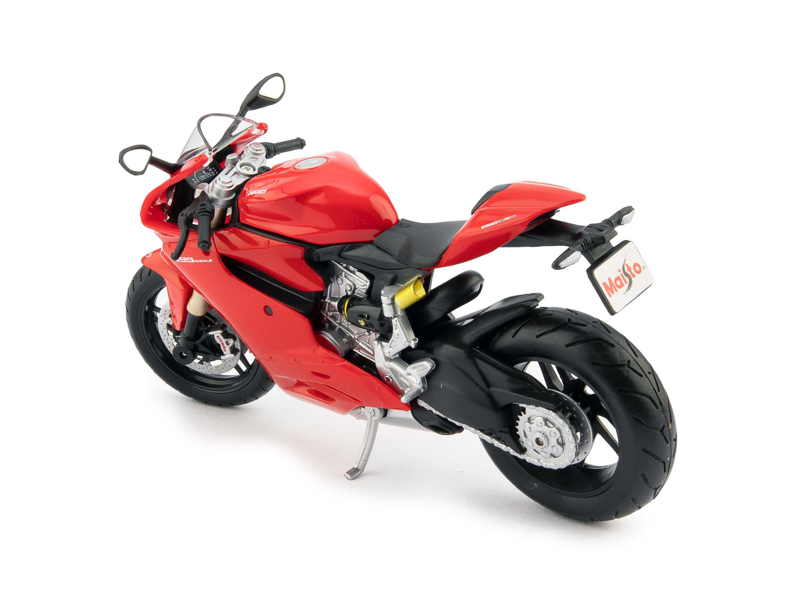 Ducati 1199 Panigale red 1:12 Scale Motorcycle Model