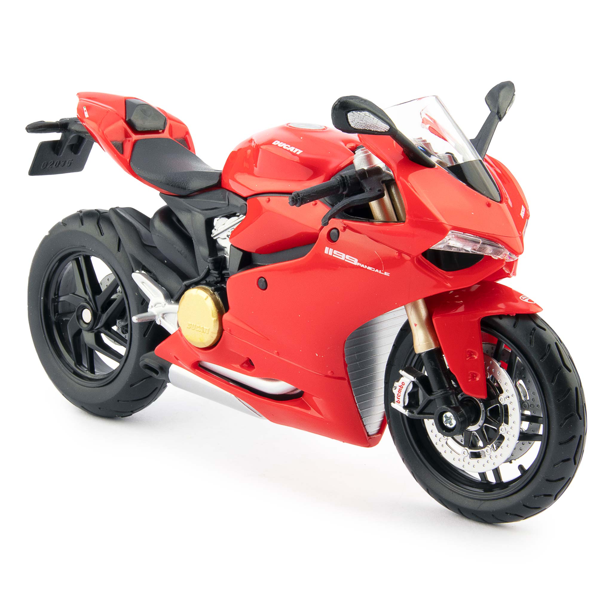 Ducati 1199 Panigale red 1:12 Scale Motorcycle Model