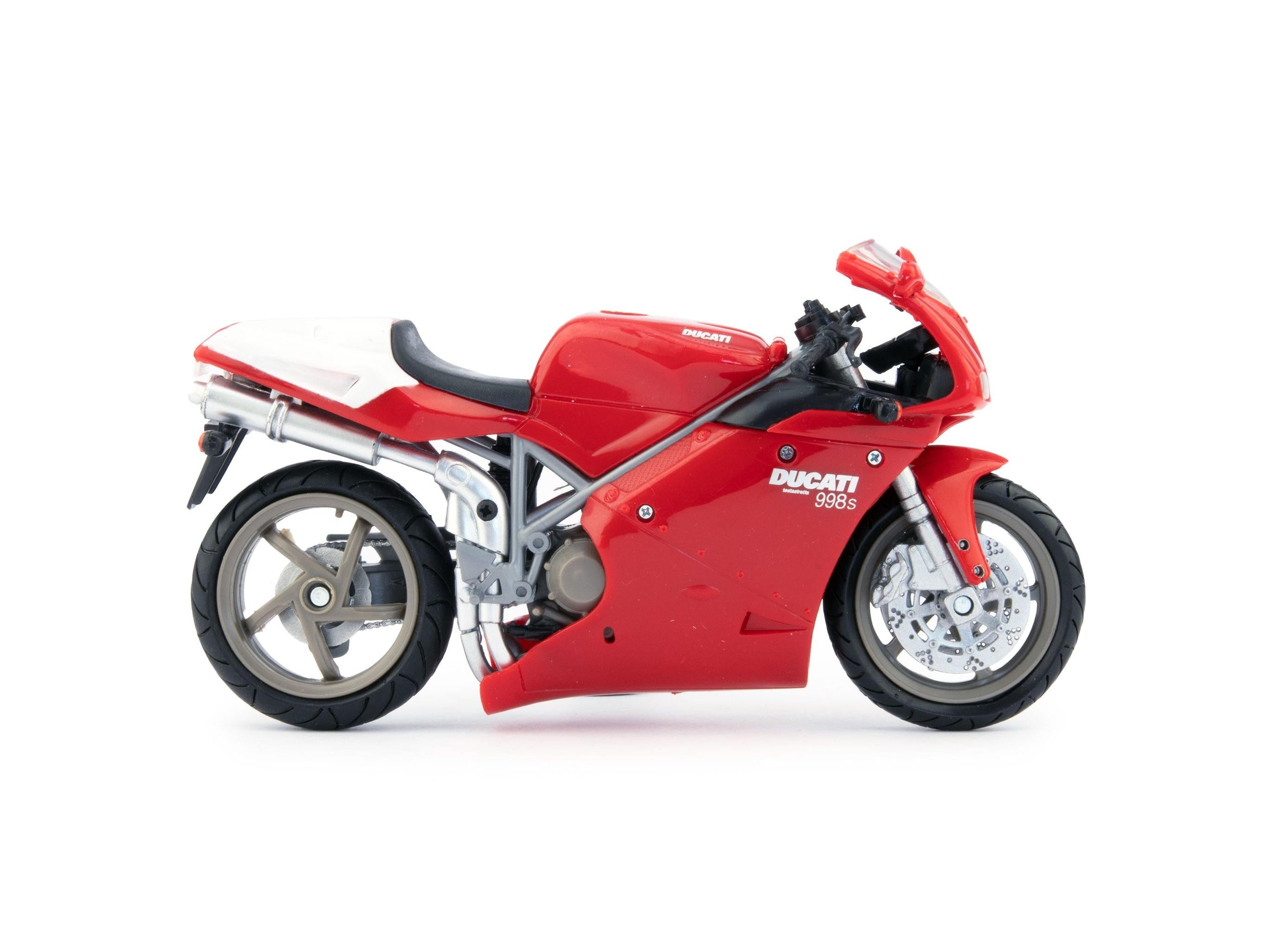 Ducati 998 S Red 1:12 Scale NewRay Diecast Model Motorcycle-NewRay-Diecast Model Centre