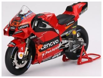 Ducati Desmosedici GP22 #63 MotoGP 2022 Presentation - 1:12 Scale Diecast Model Motorcycle-TrueScale Miniatures-Diecast Model Centre