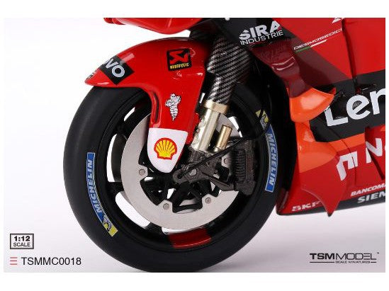 Ducati Desmosedici GP22 #63 MotoGP 2022 Presentation 1:12