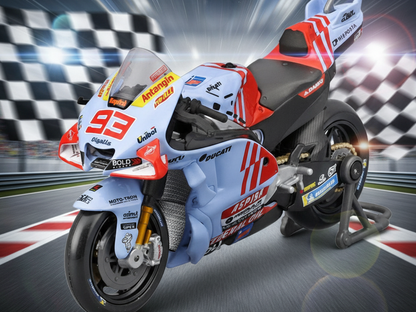 Ducati Desmosedici GP23 Gresini Racing #93 Marc Marquez MotoGP 2024 1:18 Scale Maisto Diecast Model