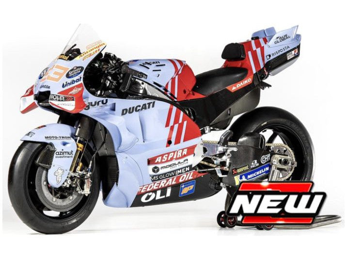 Ducati Desmosedici GP23 Gresini Racing #93 MotoGP 2024 Marc Marquez - 1:18 Scale Motorbike Model-Maisto-Diecast Model Centre