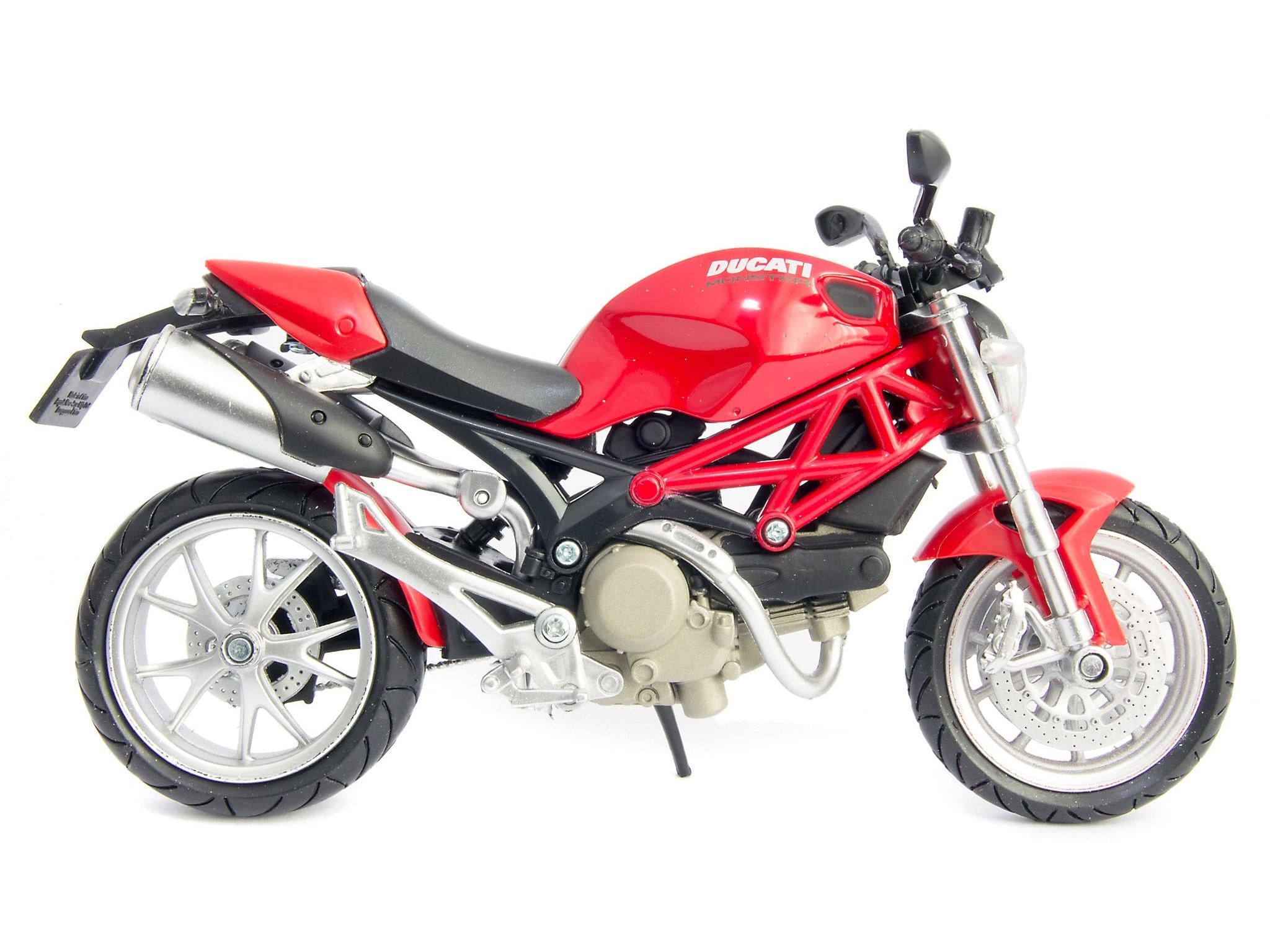 Ducati Monster 1100 Red 2010 1:12 Scale NewRay Diecast Model Motorcycle-NewRay-Diecast Model Centre
