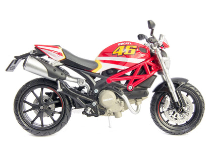 Ducati Monster 796 #46 1:12 Scale NewRay Diecast Model Motorcycle-NewRay-Diecast Model Centre
