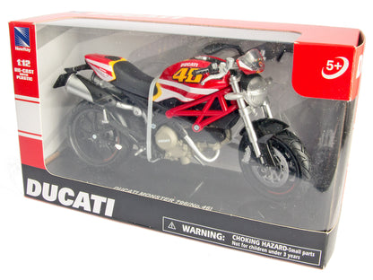 Ducati Monster 796 #46 1:12 Scale NewRay Diecast Model Motorcycle-NewRay-Diecast Model Centre