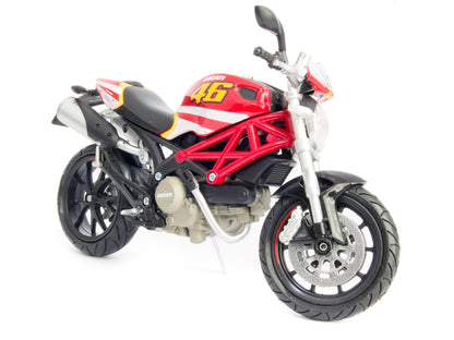 Ducati Monster 796 #46 1:12 Scale NewRay Diecast Model Motorcycle-NewRay-Diecast Model Centre