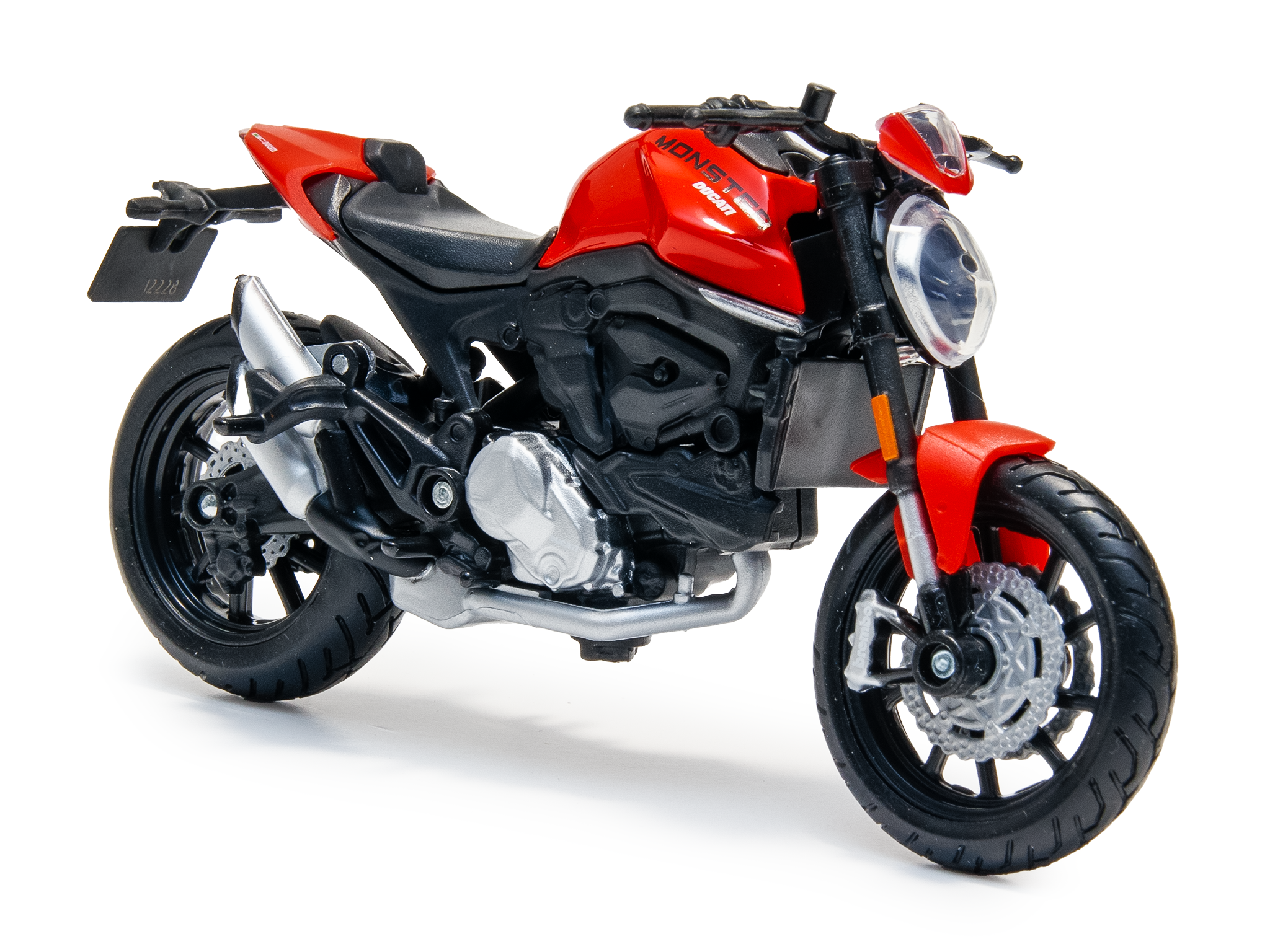 Ducati Monster 937 2021 red - 1:18 Scale Diecast Model Motorcycle-Maisto-Diecast Model Centre