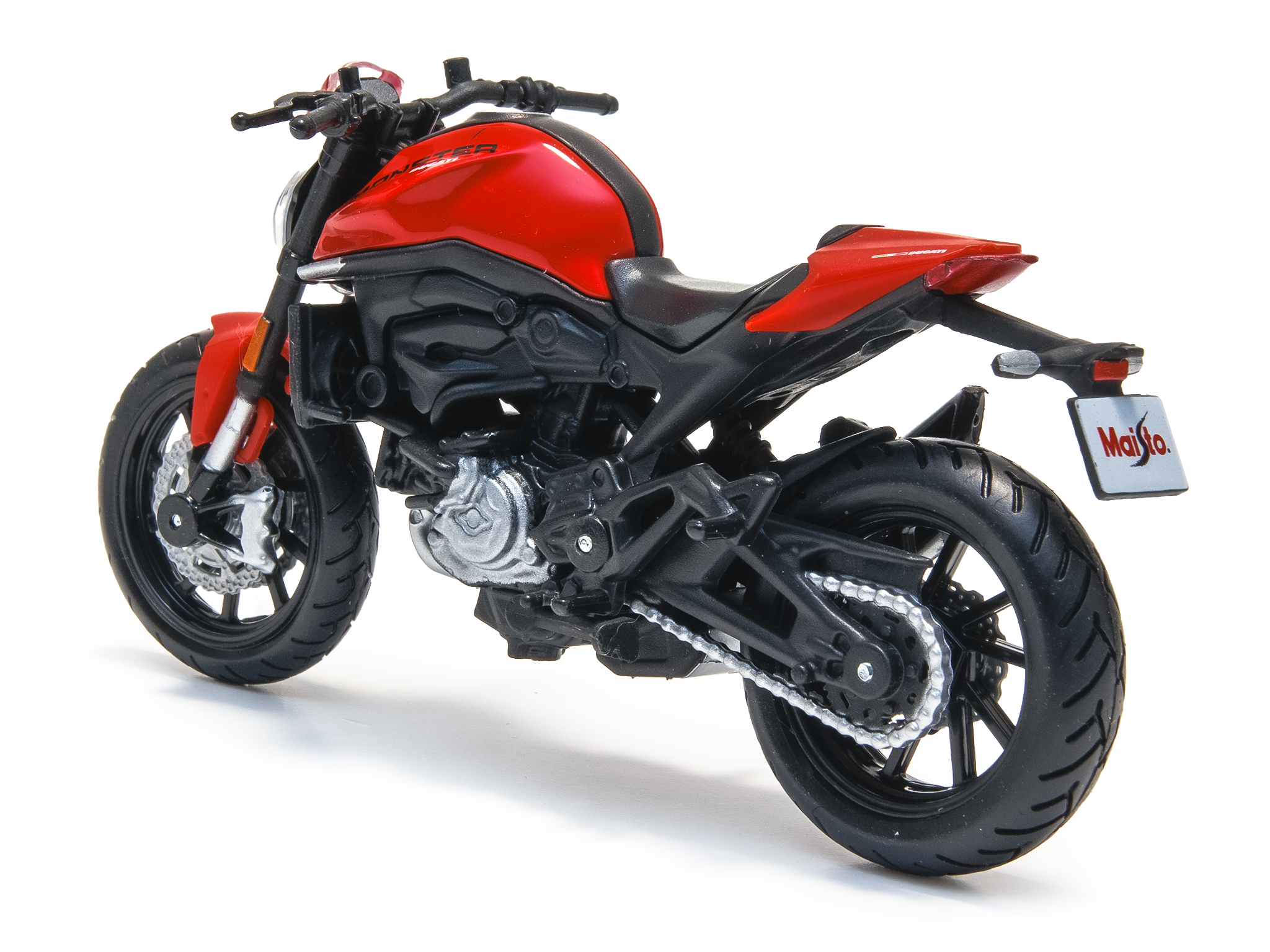 Ducati Monster 937 2021 red 1:18 Scale Motorcycle Model