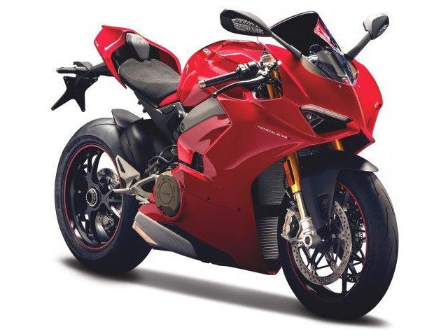 Ducati Panigale V4 red - 1:18 Scale Motorbike Model-Bburago-Diecast Model Centre