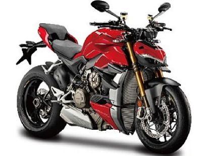 Ducati Super Naked V4S Red 1:12 Scale NewRay Diecast Model Motorcycle-NewRay-Diecast Model Centre