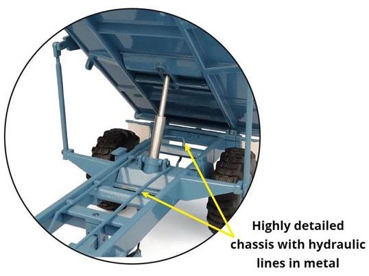 Duchene BM Series Tipping Trailer 1:32 Scale Universal Hobbies Diecast Model-Universal Hobbies-Diecast Model Centre