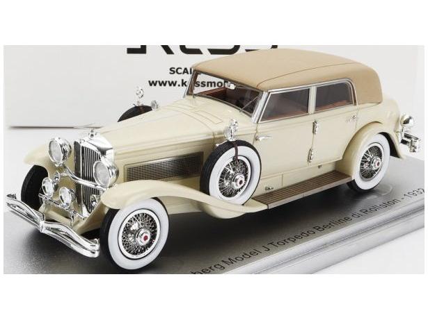 Duesenberg Model J Torpedo Beige Berline Rollston 1932 1:43 Scale Kess Resin Model-Kess-Diecast Model Centre