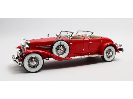 Duesenberg SJ2583 Torpedo LaGrande Red 1:18 Scale Matrix Resin Model Car-Matrix-Diecast Model Centre