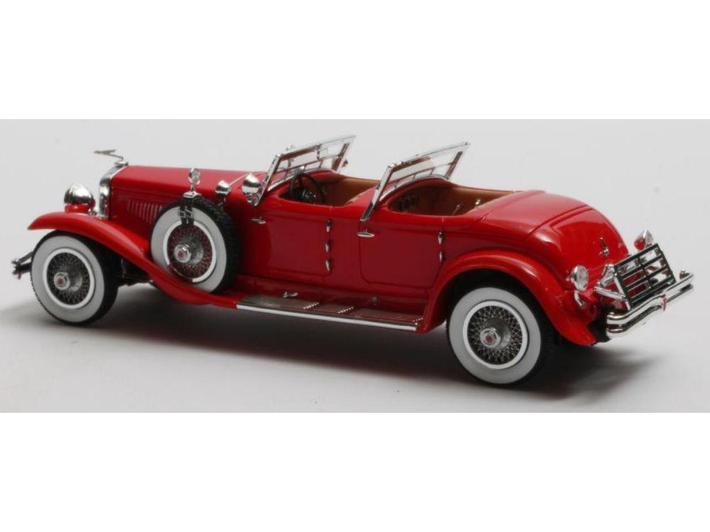 Duesenberg SJ2608 TPW LaGrande Red 1930 1:43 Scale Matrix Resin Model Car-Matrix-Diecast Model Centre