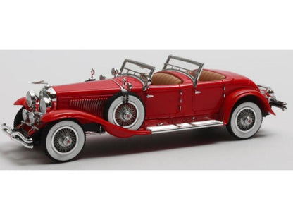 Duesenberg SJ2608 TPW LaGrande Red 1930 1:43 Scale Matrix Resin Model Car-Matrix-Diecast Model Centre