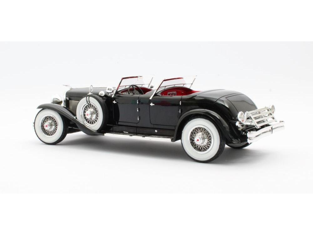 Duesenberg SJ2608 Torpedo LaGrande Black 1:18 Scale Matrix Resin Model Car-Matrix-Diecast Model Centre