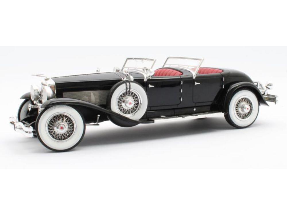 Duesenberg SJ2608 Torpedo LaGrande Black 1:18 Scale Matrix Resin Model Car-Matrix-Diecast Model Centre