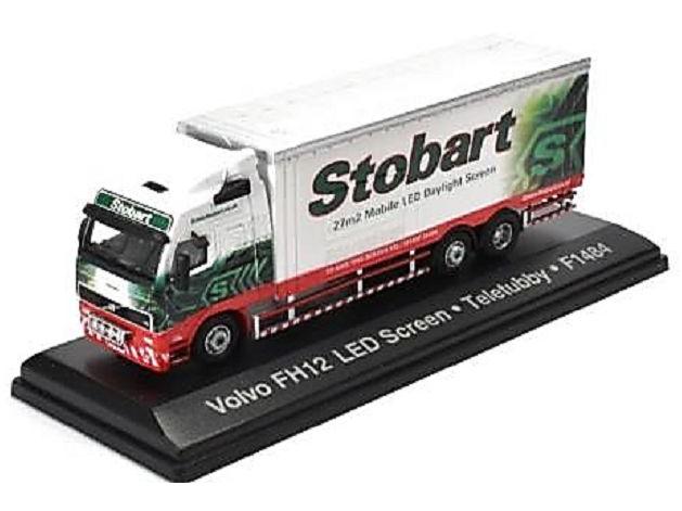 Eddie Stobart Volvo FH12 Mobile LED Screen Teletubby 1:76 Scale Atlas Editions Diecast Model-Atlas Editions-Diecast Model Centre