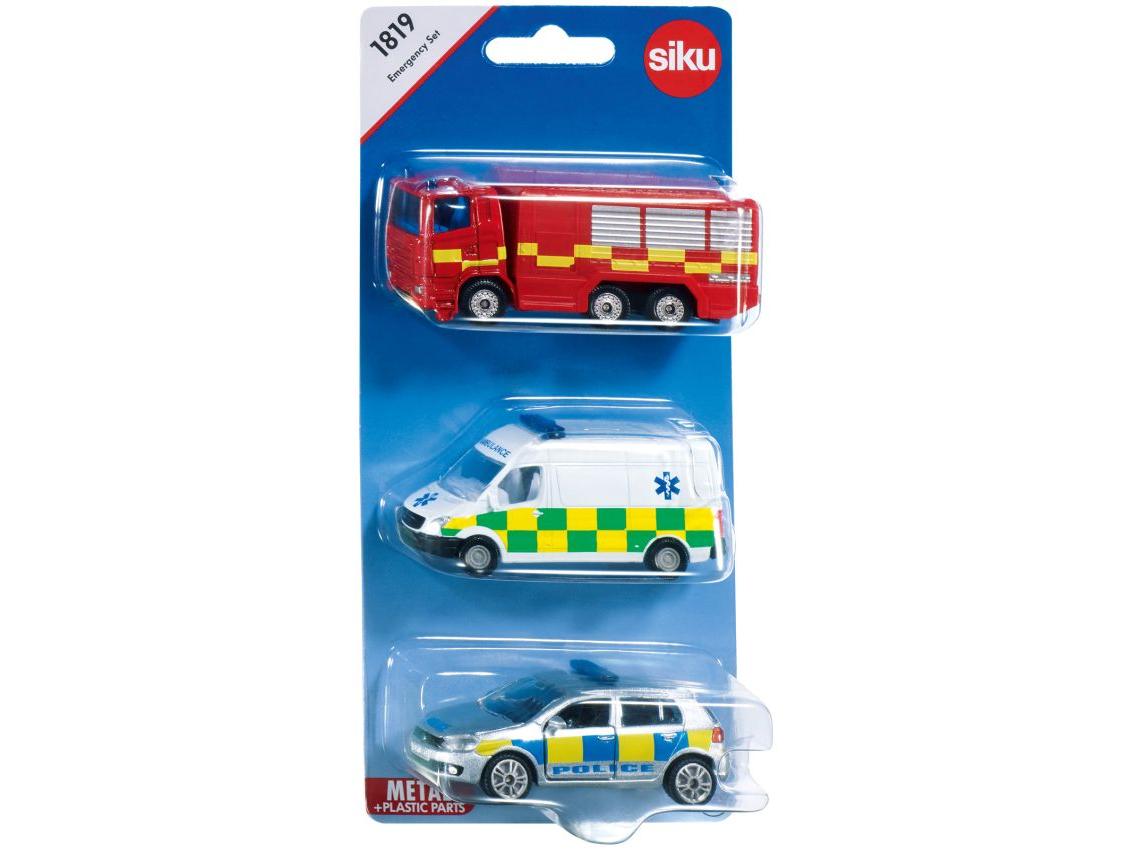 Emergency Vehicles Set 1:87 Scale Siku-Siku-Diecast Model Centre