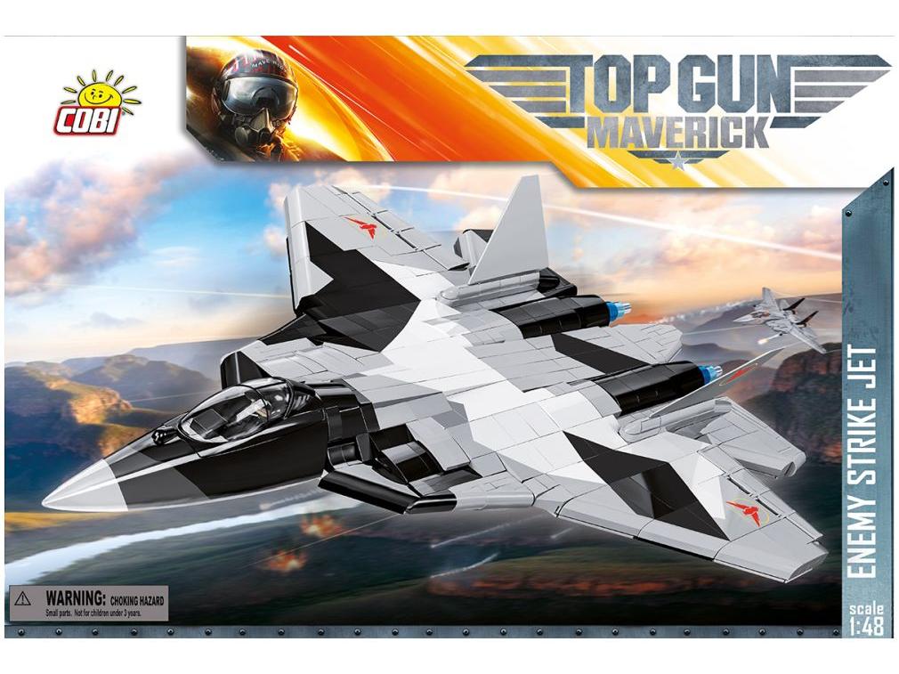 Enemy Strike Jet Top Gun Maverick (851 pcs Cobi Brick Build Kit-Cobi-Diecast Model Centre