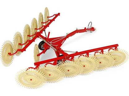 Enorossi Batrake 12 Hay Rakes 1:32 Scale Universal Hobbies Diecast Model-Universal Hobbies-Diecast Model Centre