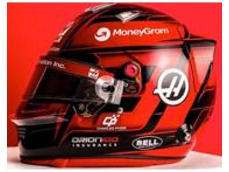 Esteban Ocon 2025 Helmet MoneyGram Haas F1 Team 1:5 Scale Spark Replica-Spark-Diecast Model Centre