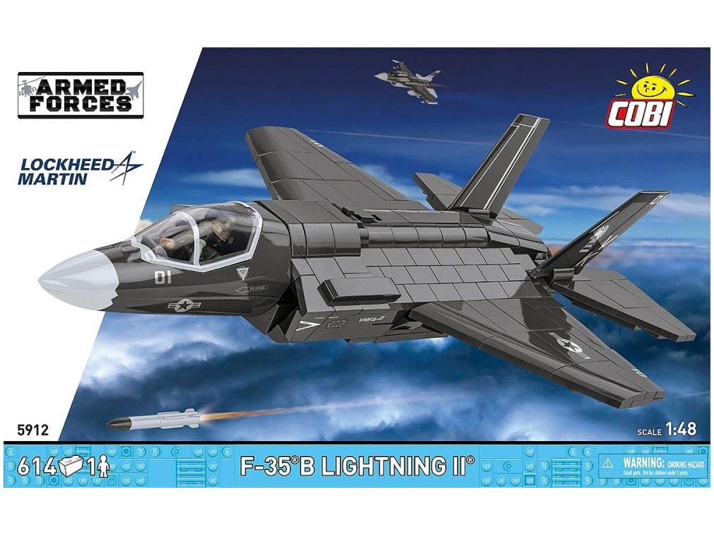 F-35B Lightning II (600 pcs) Cobi Brick Build Kit-Cobi-Diecast Model Centre