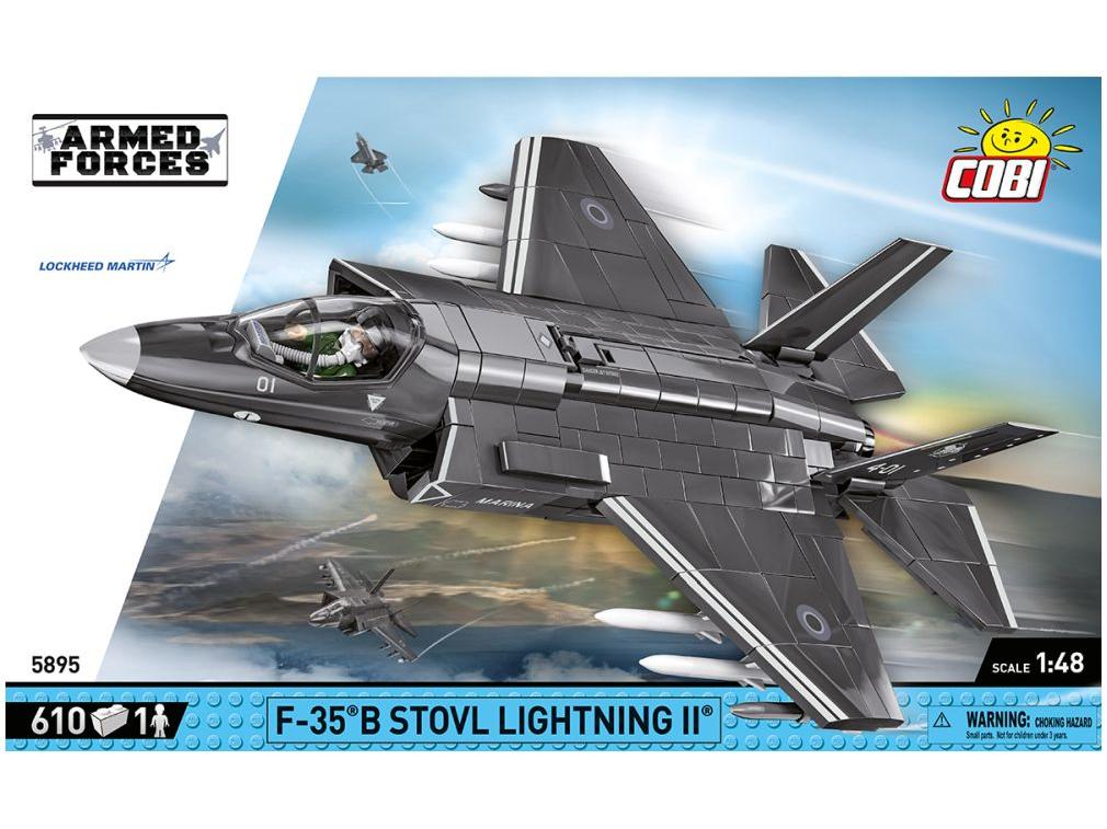 F-35B STOVL Lightning II WWII (610 pcs) Cobi Brick Build Kit-Cobi-Diecast Model Centre