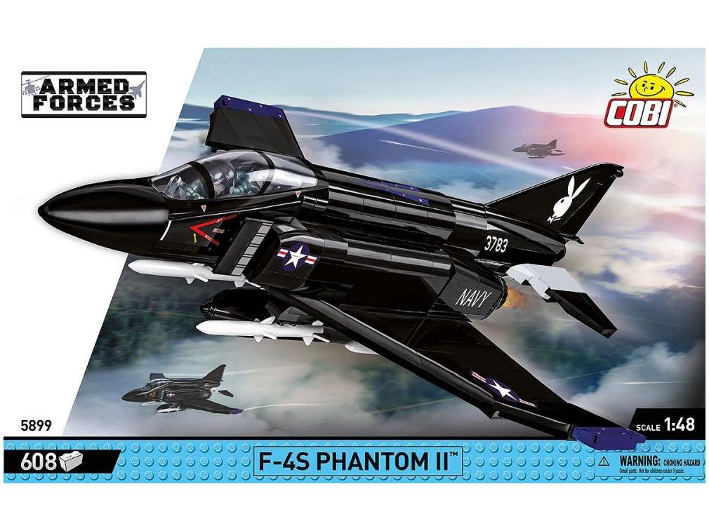 F-4S Phantom II 608 KL Cobi Brick Build Kit-Cobi-Diecast Model Centre