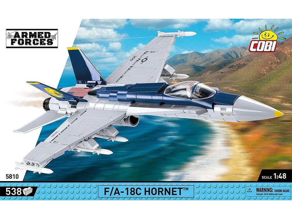 F/A-18C HORNET Armed Forces (538 pcs) Cobi Brick Build Kit-Cobi-Diecast Model Centre
