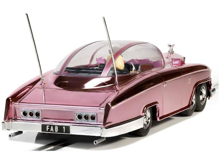 FAB 1 - Thunderbirds Chrome Edition 1:32 Scale Scalextric Slot Racing Car-Scalextric-Diecast Model Centre