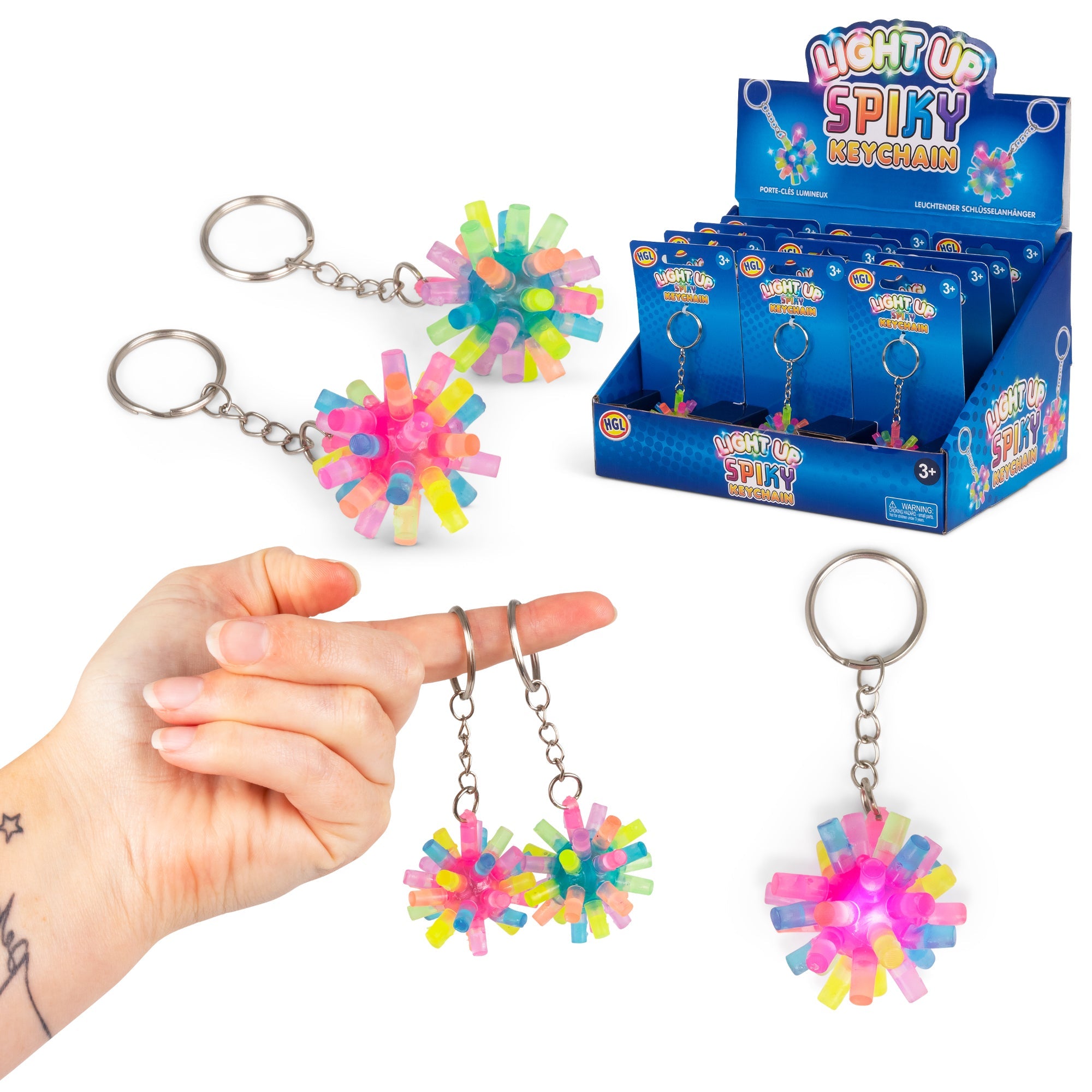Flashing Spiky Keychain-Diecast Model Centre-Diecast Model Centre