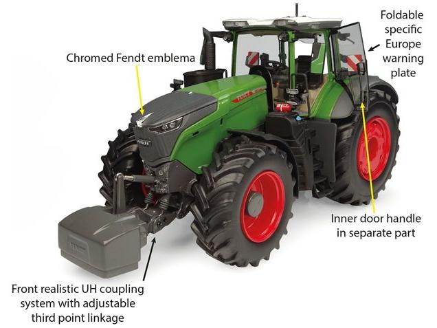 Fendt 1052 Vario Tractor Europe Version 2026 1:32 Scale Universal Hobbies Diecast Model-Universal Hobbies-Diecast Model Centre