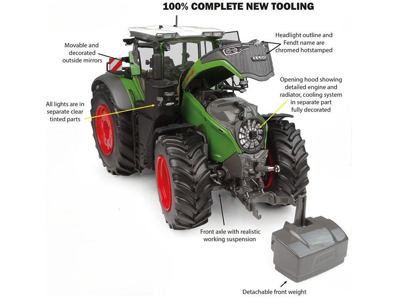 Fendt 1052 Vario Tractor Europe Version 2026 1:32 Scale Universal Hobbies Diecast Model-Universal Hobbies-Diecast Model Centre
