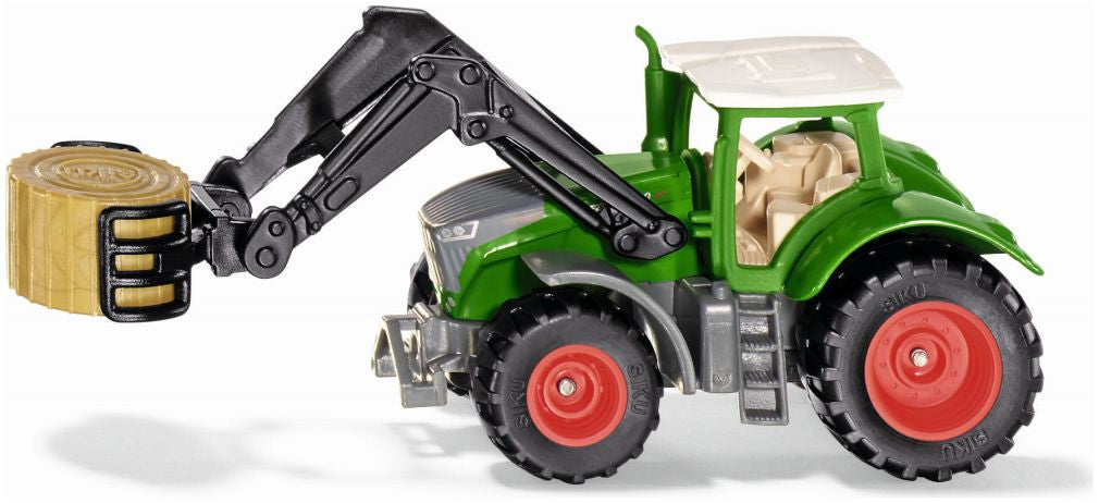 Fendt Tractor W/Bale Gripper 1:87 Scale Siku-Siku-Diecast Model Centre