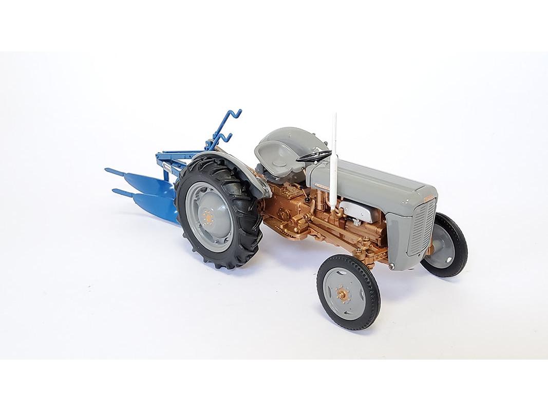 Ferguson FE35 Tractor and Ransomes TS59 Plough Set Limited Edition 1000pcs 1:32 Scale Universal Hobbies Diecast Model-Universal Hobbies-Diecast Model Centre