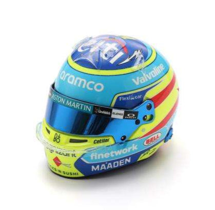 Fernado Alonso F1 2025 Helmet 1:5 Scale Spark Resin Replica