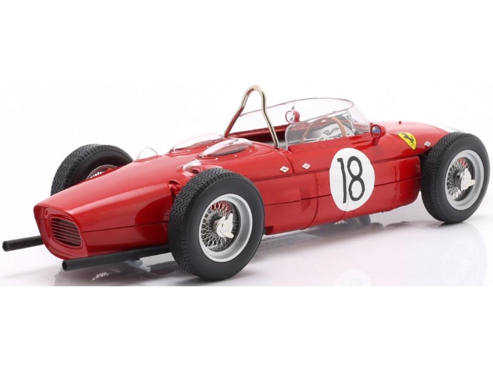 Ferrari 156 Sharknose #18 F1 French GP 1961 Richie Ginther 1:18 Scale Diecast Car – Werk83-Werk83-Diecast Model Centre